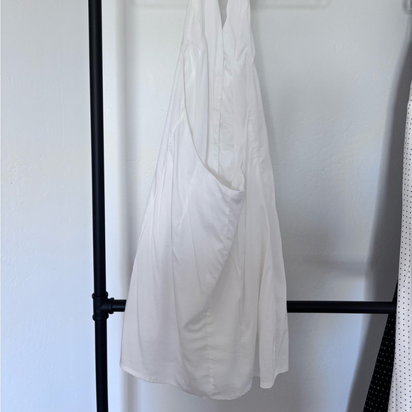SNDYS Backless White Shirt Dress - Picture 7 of 9